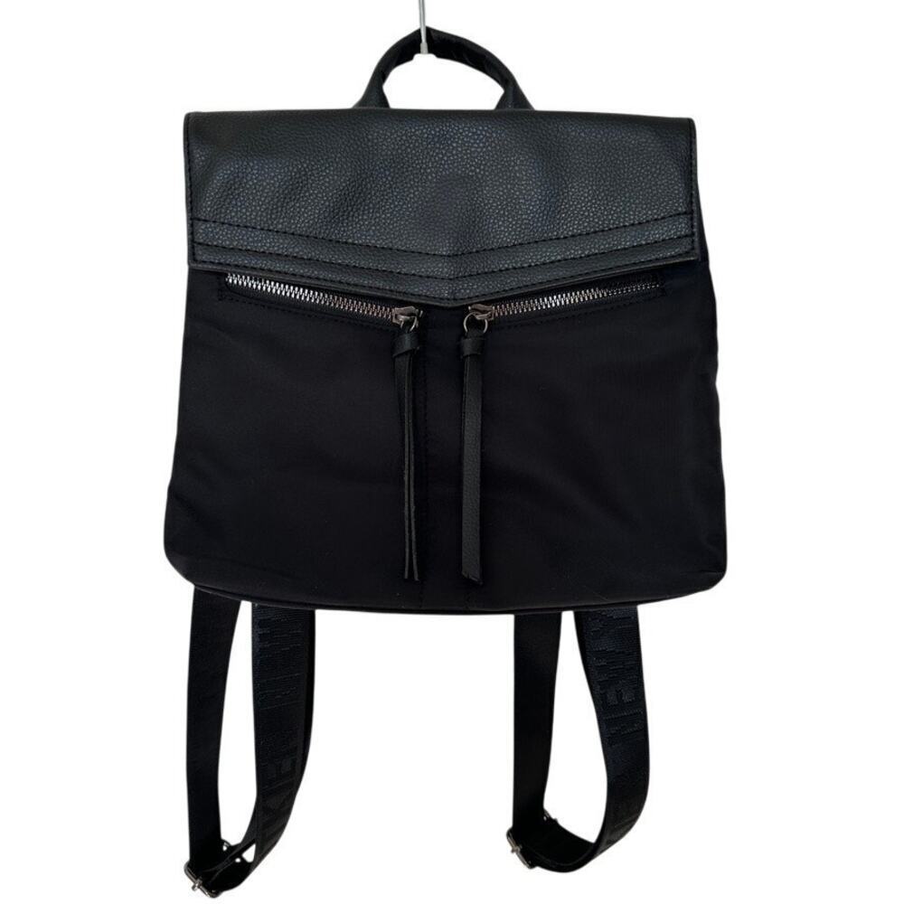 Botkier Women's Black Trigger Mini Small Nylon Backpack, NWT
